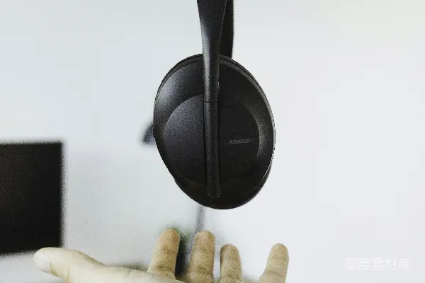 高清摄影 黑色博斯耳机