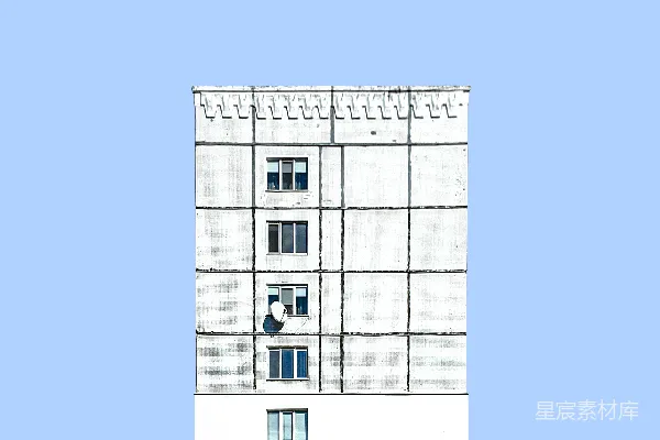 高清摄影 灰色混凝土建筑