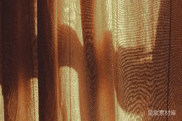 高清摄影 一只手的影子在窗帘上