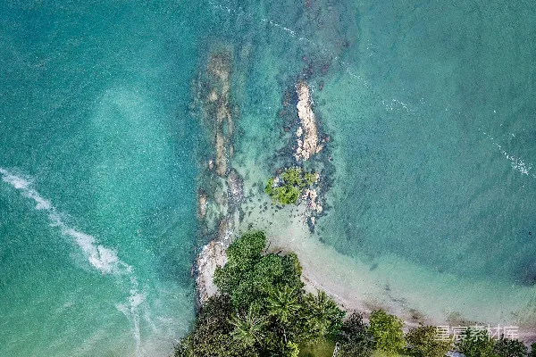 高清摄影 海岛航拍