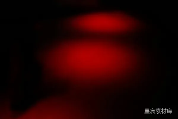 高清摄影 抽象的红黑光斑灯