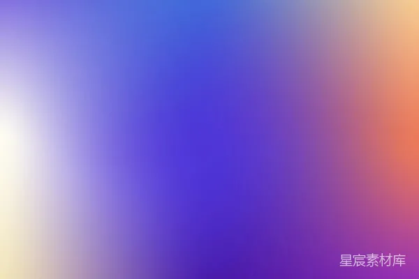高清摄影 模糊的多色背景图