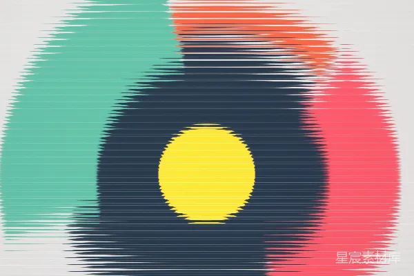 高清摄影 一幅多色的圆形物体图像