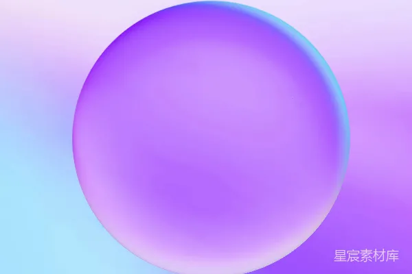高清摄影 模糊的蓝色和紫色物体图像