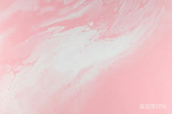 高清摄影 粉白抽象画
