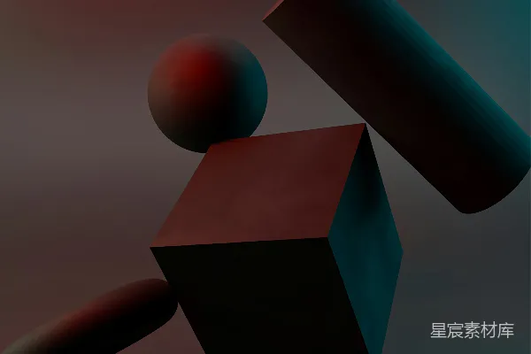 高清摄影 一个黑色的物体前面有一个红色的物体。