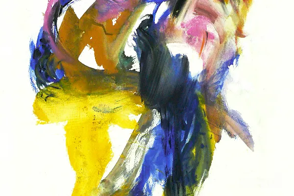 高清摄影 一幅抽象的水彩画