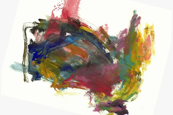 高清摄影 一幅以白色背景为底的鸟的画作