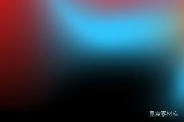 高清摄影 一张模糊的红蓝背景图片