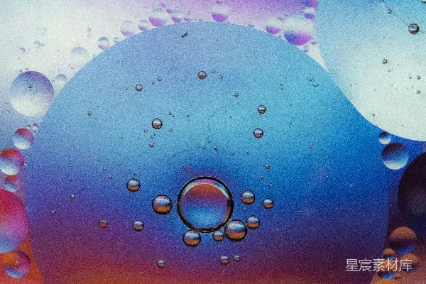 高清摄影 蓝色和白色的泡沫插图