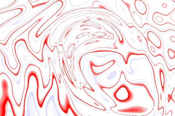 高清摄影 旋转的红白抽象图案