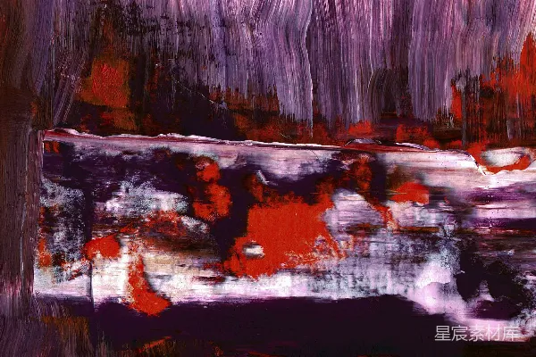 高清摄影 紫色、红色和白色抽象画