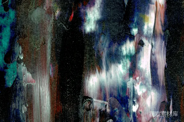 高清摄影 蓝、黑、白抽象画