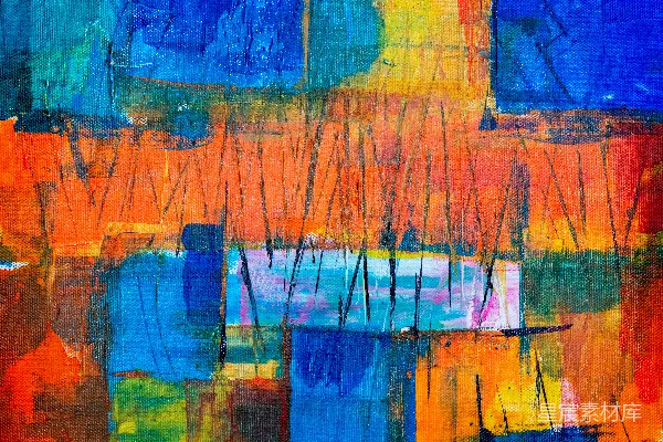 高清摄影 多色画