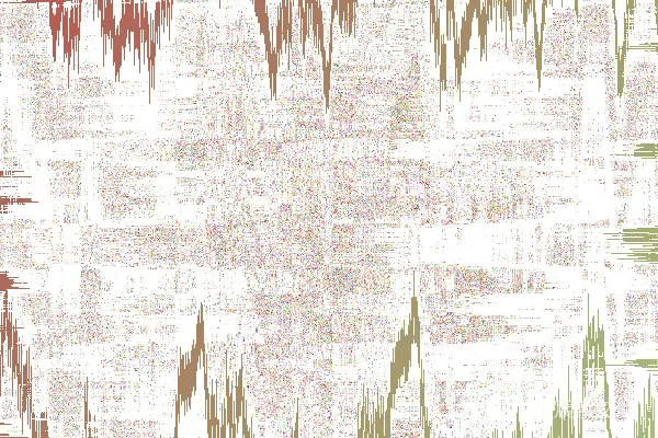 高清摄影 抽象背景，带有红色、绿色和白色的扭曲线条。