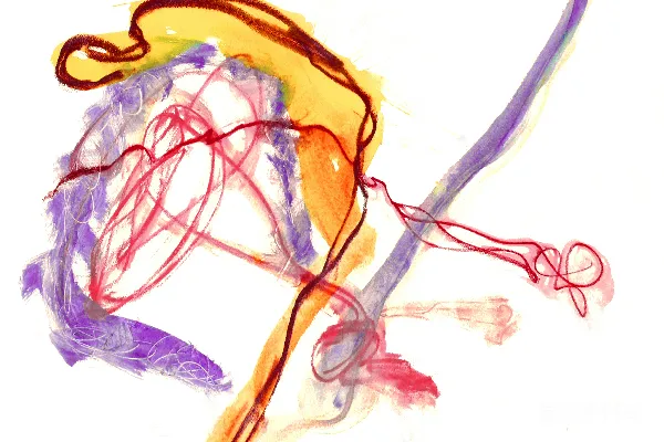 高清摄影 一幅画，画中是一位手持网球拍的女性。
