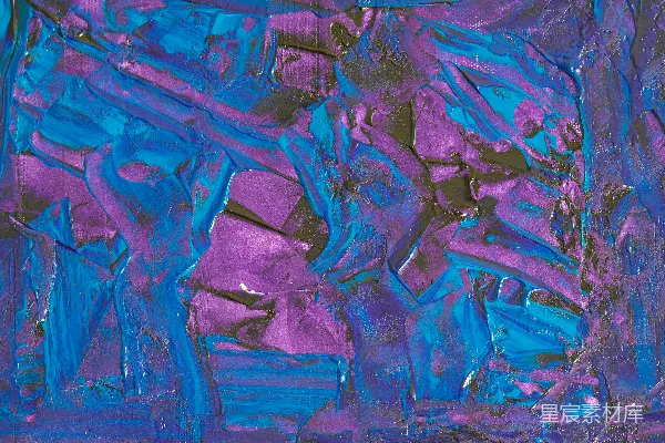 高清摄影 蓝色和紫色的抽象画