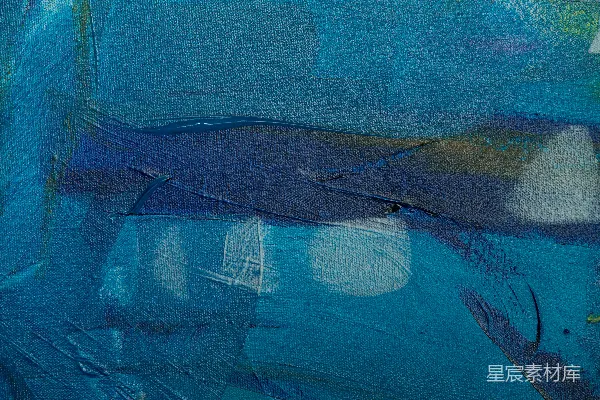 高清摄影 蓝白花卉纺织品