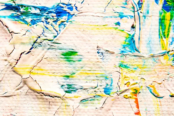 高清摄影 蓝色、绿色和橙色的抽象画