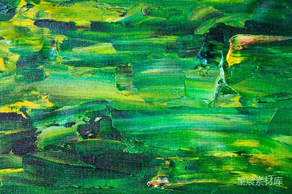 高清摄影 绿色抽象画