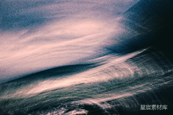 高清摄影 水和天空的抽象模糊运动