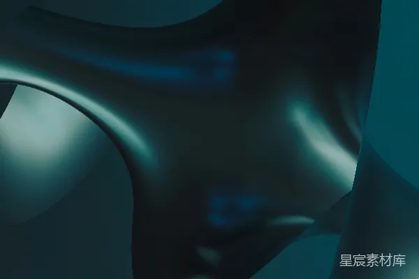 高清摄影 黑暗中的一道蓝光
