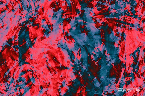 高清摄影 抽象的红蓝相间的漩涡图案
