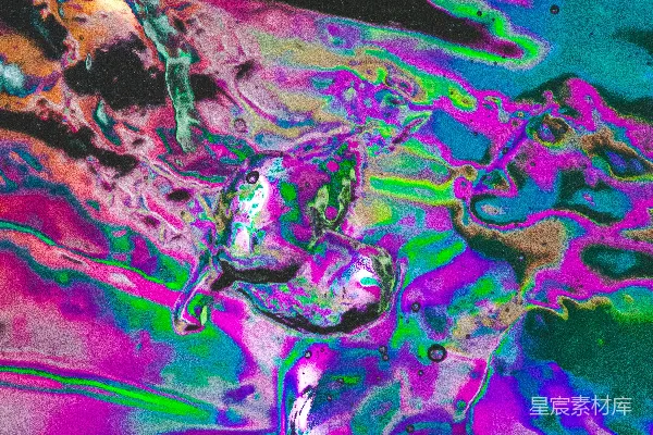 高清摄影 紫色和绿色的抽象画