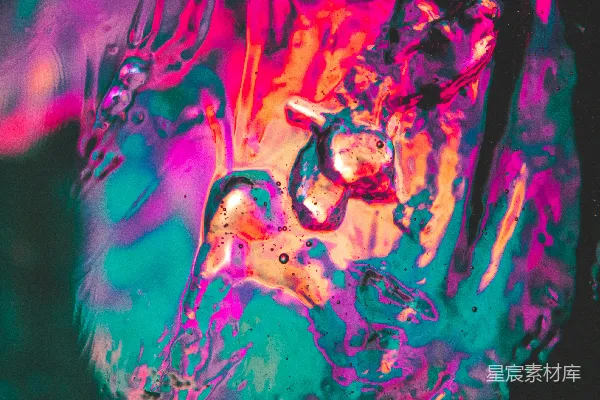 高清摄影 紫色和蓝色的抽象画