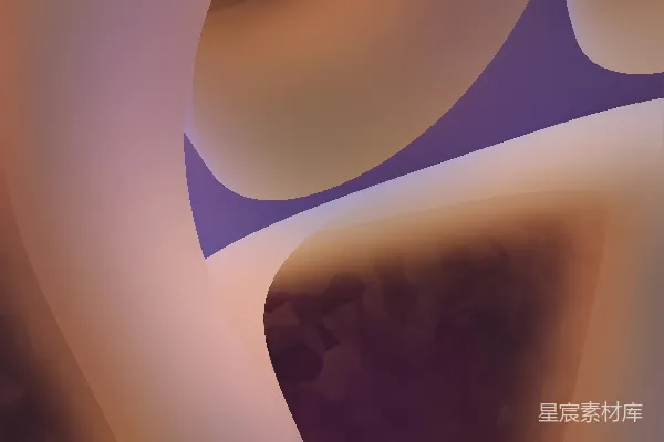 高清摄影 抽象的有机形状，配以柔和的光线和纹理。