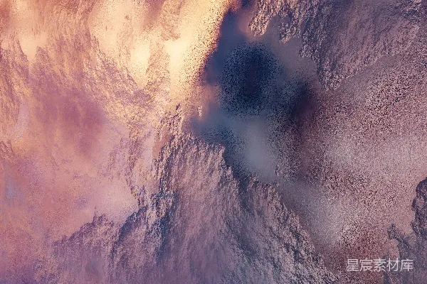 高清摄影 从太空看到的山脉景观
