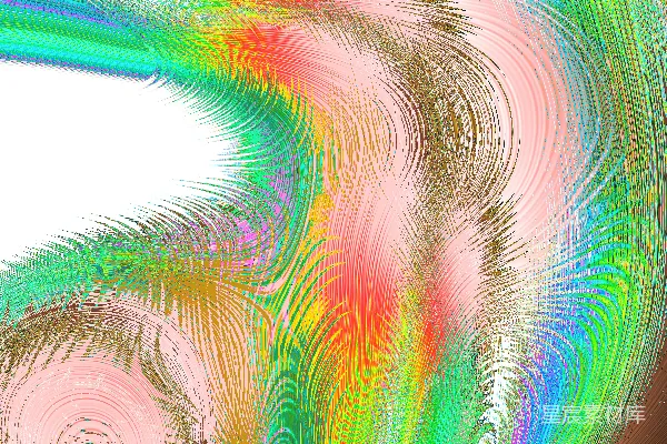 高清摄影 抽象的旋转色彩，带有绘画般的质感。