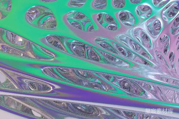 高清摄影 一张闪亮物体的特写图。