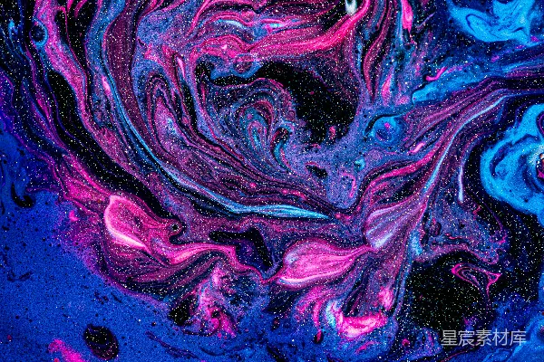 高清摄影 紫色和粉色抽象画