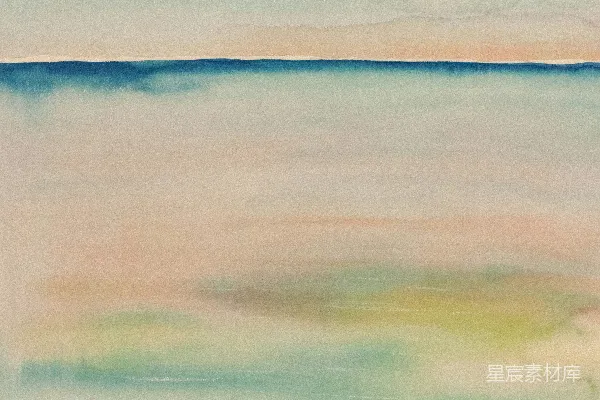 高清摄影 抽象的水彩画，配以柔和的粉彩色调