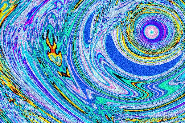 高清摄影 抽象的漩涡色彩形成一种迷人的图案