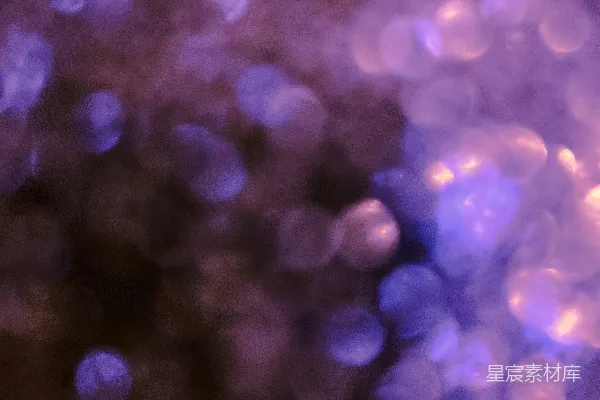 高清摄影 模糊的蓝紫色灯光图像