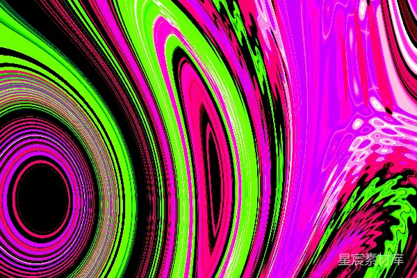 高清摄影 粉绿色的鲜艳抽象漩涡