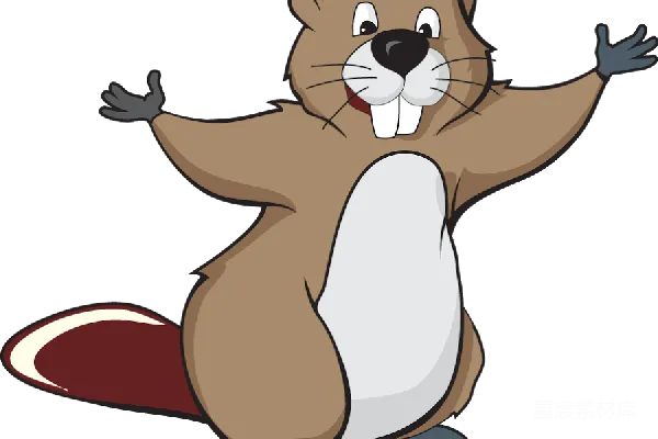 元素素材 Beaver（河狸）
