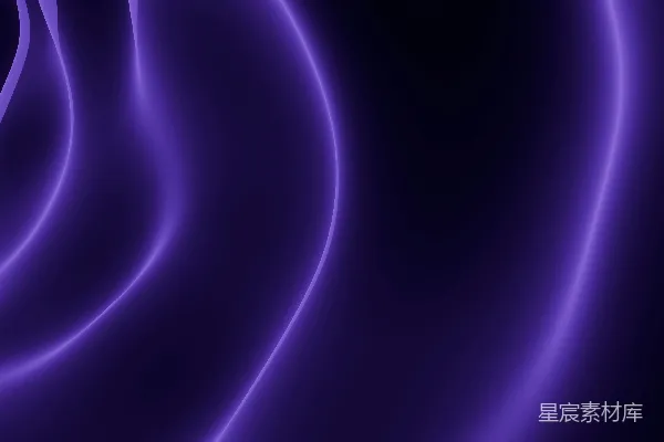 高清摄影 暗色背景上抽象的紫色波浪