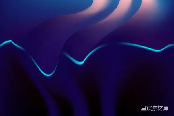 高清摄影 一只手上的蓝光
