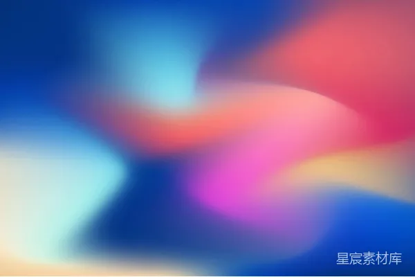 高清摄影 抽象多彩渐变背景，带有蓝色调