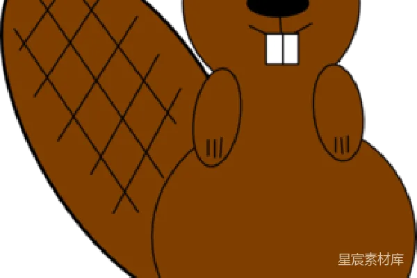 元素素材 Beaver（不会翻译成英文）