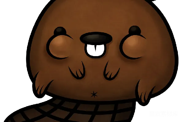 元素素材 Beaver
