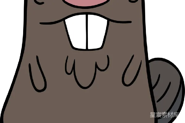 元素素材 Beaver