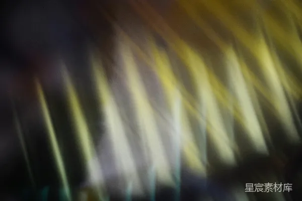 高清摄影 黄色和紫色的光条状抽象。
