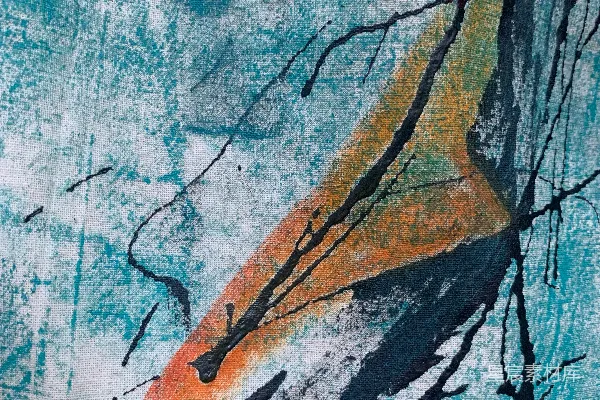 高清摄影 一幅人在雨中行走的画