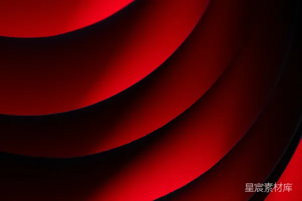 高清摄影 红黑圆圈插图
