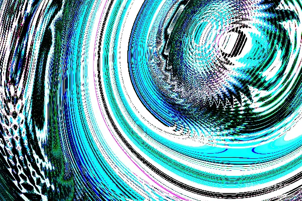 高清摄影 抽象的蓝白相间的漩涡状图案。