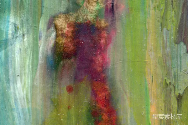 高清摄影 绿色和棕色的抽象画